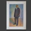 Amiet Cuno - Bildnis Flury - Gerahmt