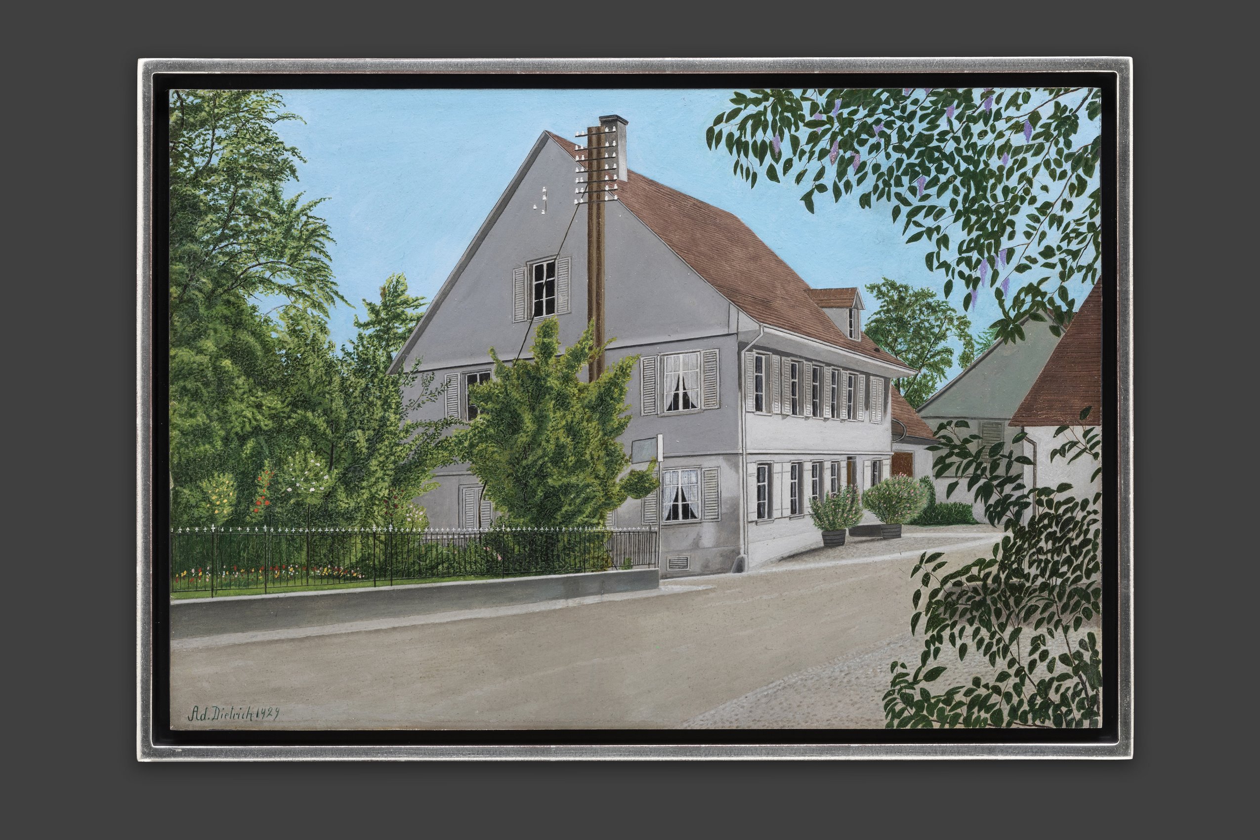 Dietrich Adolf - Maison Diezi à Mannenbach - Encadré