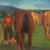 Schnyder Albert - Troupeau de vaches avec cheval