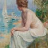 Dufaux Auguste Frédéric - Baigneuse au bord du lac