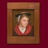 De Ribaupierre François - Walliser Trachtenmädchen - Gerahmt