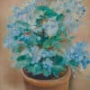 Bailly Alice - Nature morte avec des myosotis
