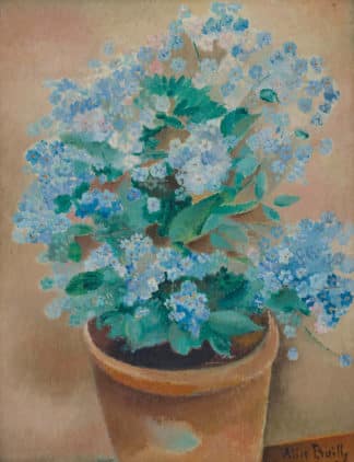 Bailly Alice - Nature morte avec des myosotis