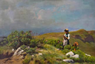 Lugardon Albert - Fille alpine