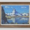 Fink Waldemar - Stellisee avec Cervin - Encadré