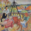 Bille Edmond - Conversation sur la terrasse