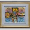 Hundertwasser Friedensreich - Mitgliedschaft I - Gerahmt