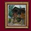 Werlen Ludwig - Maison avec personnage - Encadré