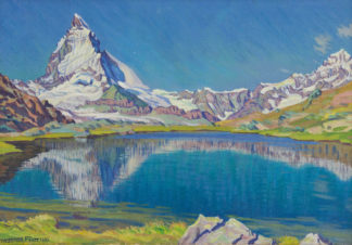 Fink Waldemar - Matterhorn und blauer See