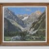 Gartmeier Hans - Blick auf Val Ferret mit Aiguille d’Argentière - Gerahmt