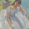 Barraud Maurice - Ballerina auf der Terrasse, Ascona (über dem Lago Maggiore)