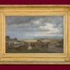 Van Muyden Jacques Alfred - Paysage romain avec voyageurs - Encadré