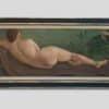 Dessouslavy George - Femme au repos - Encadré