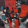 Liner Carl Walter - Komposition rot-schwarz- weiss