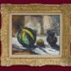 De Vlaminck Maurice - Stillleben mit Wassermelone - Gerahmt