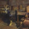 Giacometti Giovanni - Im Ziegenstall