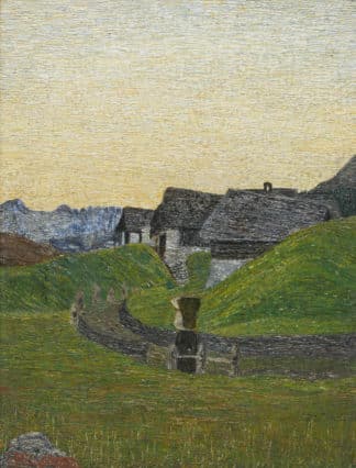 Segantini Mario - Maloja-Landschaft