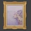 Rheiner Louis - Vue sur la côte méditerranéenne - Encadré