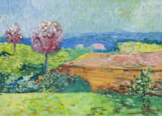 Amiet Cuno - Paysage Oschwanden