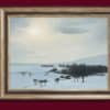 Sauthier Claude - Soleil d'hiver - Encadré