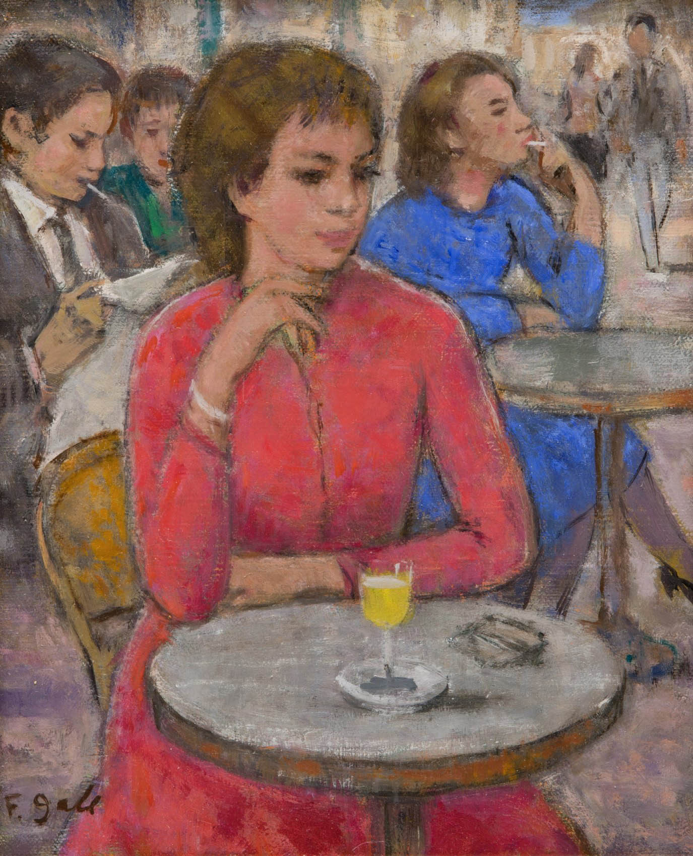 Gall François - Café à Paris