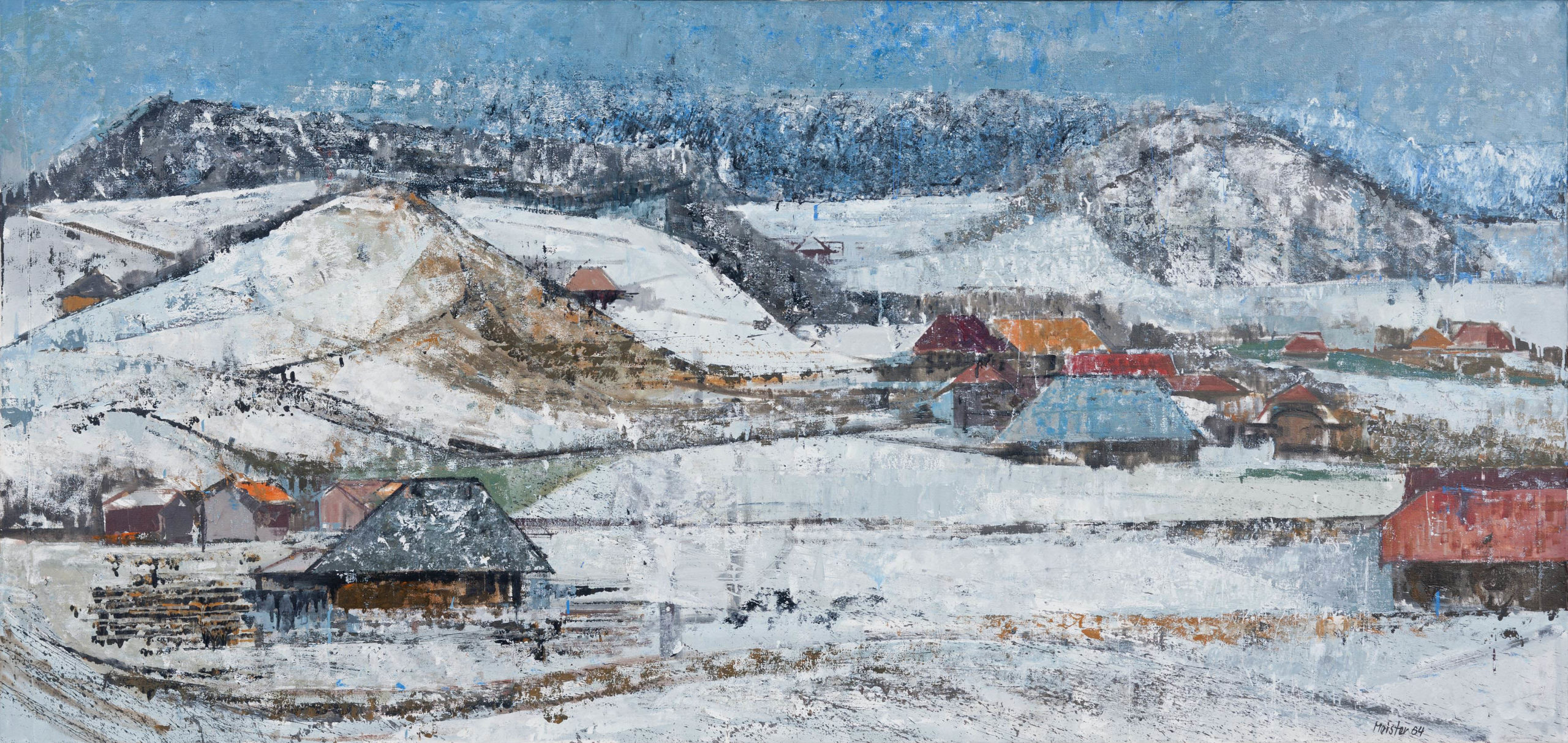 Meister Willi - Grand paysage d'hiver