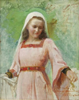 L’Eplattenier Charles - Jeune fille