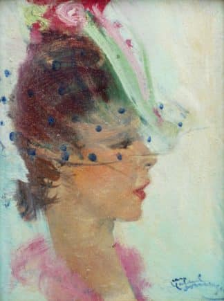 Domergue Jean-Gabriel - Portrait de Lola