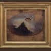 Gos Albert - Palette de peinture avec motif Cervin - Encadré