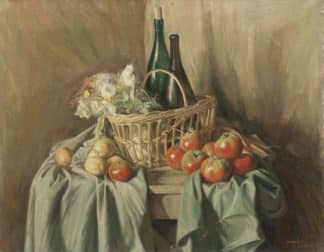 Barraud Aurèle René - Nature morte aux bouteilles