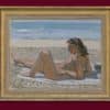 Barraud Maurice - Der Badegast - Gerahmt