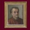 Barraud Aurèle René - Selbstportrait - Gerahmt