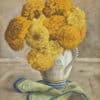 Barraud Aimé Victor - Gelbe Pompom-Dahlien