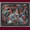 Mafli Walter - Composition abstrait - Encadré