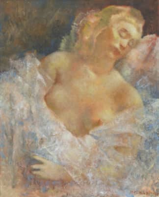 Bosshard Rodolphe-Théophile - La mort du cygne