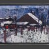 Mafli Walter - Savigny, paysage d’hiver - Encadré