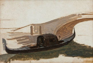 Bocion François Louis David - Gondole à Venise