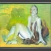 Witsch Hans W. - Eine Frau mit Hund - Gerahmt