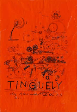 Tinguely Jean - Leben in Rot