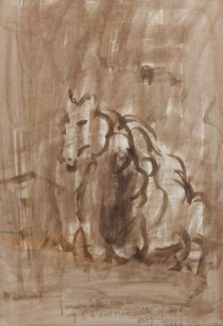 De Chirico Giorgio - Etude de cheval