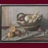 Barraud Aurèle René - Stilleben mit Zwiebeln - Gerahmt