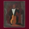 Dubuis Fernand - Der Cellist - Gerahmt