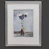 Chavaz Albert - Stilleben mit Blumen in einer Vase - Gerahmt