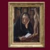 Bille Edmond - Chandolin, Lesen in der Nähe von San Sebastian - Gerahmt