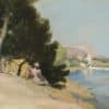 Dufaux Auguste Frédéric - Lausanne Beaulieu, Blick auf den Genfersee