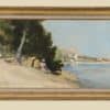 Dufaux Auguste Frédéric - Lausanne Beaulieu, Blick auf den Genfersee - Gerahmt