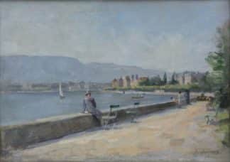 Dufaux Auguste Frédéric - Rade de Genève - Palais Wilson