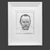Hodler Ferdinand - Autoportrait - Encadré