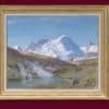 Gos Albert - Lac avec vue sur les montagnes - Encadré