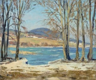 Mafli Walter - Vue sur Cortaillod, pointe du Grin